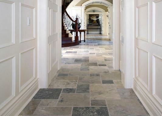 porcelain floor tiles - slate-effect