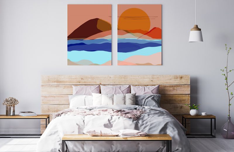 How to Style with Metal Prints: The Modern Wall Decor